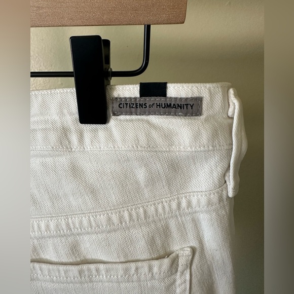 Citizens of Humanity White Racer Skinny Jeans Size 26 - Picture 4 of 13